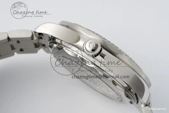 0521 Unisex Seamaster 300M 007 Platinum VSF 1:1 Best Edition Gray Dial on SS Bracelet A 7826
